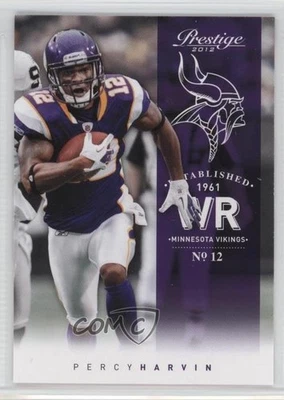 2012 Playoff Prestige Percy Harvin #105 - Image 1 of 2