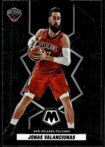 2021-22 Panini Mosaic Jonas Valanciunas New Orleans Pelicans #43 - Picture 1 of 2