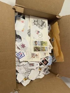 Mixed Lot Of Postage Stamps Preowned - Picture 1 of 10