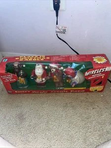Holiday Living Santa's Jingle Jangle Band Musical Weihnachten kabellos 15 Lieder - Bild 1 von 3