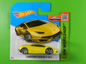 HOT WHEELS 2015 - Lamborghini Huracan LP 610-4 - HW Workshop - 222 - neu in OVP - Bild 1 von 1