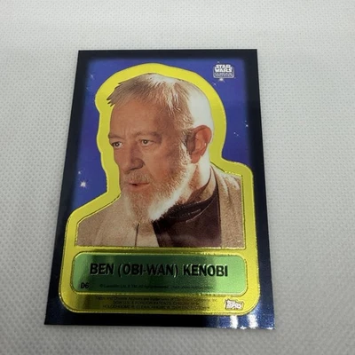 STAR WARS 1999 TOPPS CHROME ARCHIVES BEN OBI-WAN KENOBI #D6 - Image 1 of 2