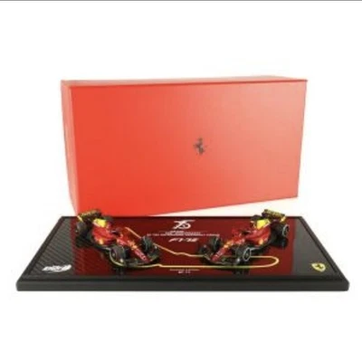 BBR 1/43 Ferrari SF-75 GP Italia Monza 2022 C.Leclerc C.Sainz Limited 75 pezzi - Immagine 1 di 4