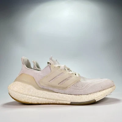 Adidas ULTRABOOST 21 белый кремовый низкий Athletic кроссовки женский размер 9 - Изображение 1 из 4