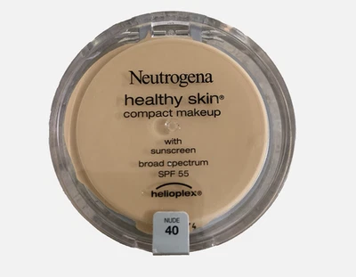 Exp 2020 Neutrogena Healthy Skin Compact Makeup Foundation Shade #40 NUDE Sealed - Image 1 of 3