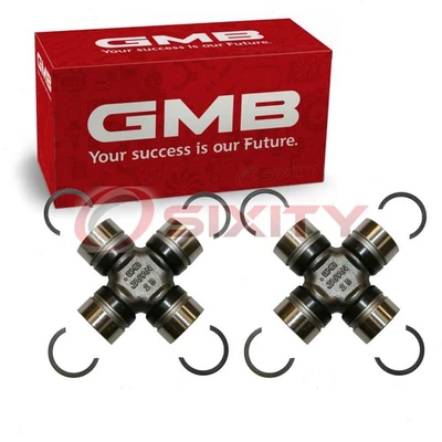 Eje delantero GMB 2 piezas todas las juntas universales para Nissan D21 Driveine 1986-1989 cf Foto 1 de 4