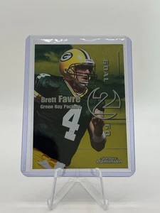 1999 Skybox Dominion GOAL TO GO Brett Favre Jake Plummer card #2 OF 10 - Picture 1 of 2