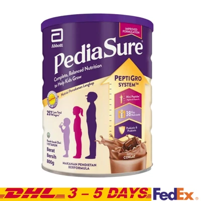 1 X Abbott Pedia Sure Nutrición Completa Crecimiento 1-10 Años Chocolate 850g Foto 1 de 4