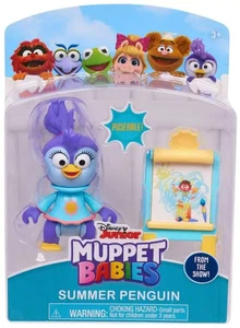 Disney Junior Muppet Babies Summer Penquin & Easel *Poseable* 14019 - Picture 1 of 4