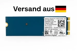 🛒 Western Digital PC SN520 NVMe SSD 128GB M.2 2280 SOFORT VERSANDBEREIT - Afbeelding 1 van 1