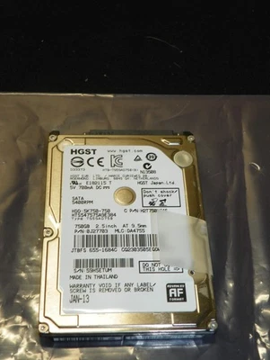 OEM Apple 655-1684C MacBook Pro 750GB SATA Hard Drive With OS X 10.9 Mavericks - Image 1 of 3