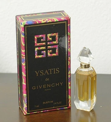 De colección ** YSATIS por GIVENCHY ** Splash PURO PERFUME/PERFUME 1/4 oz ~ 7 ml Foto 1 de 4