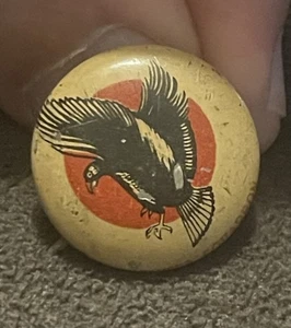 VTG WW II Kelloggs Pep Fightering Squadron Eagle Pin - Picture 1 of 3