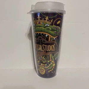 Universal Studios Mardi Gras 2022 Festival Freestyle Tumbler Refillable Cup - Picture 1 of 16