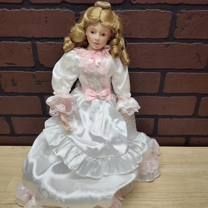 Gorham doll Lia DiLeo mother only Bedtime blonde hair porcelain spirit fancy - Picture 1 of 11
