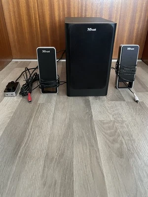  Trust Orion 2.1 Lautsprecherset 48 W Schwarz 2.1 Kanäle - Bild 1 von 4