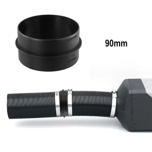 Duct Joiner Connector Black Ducting Joiner Connector Pipe For Connecting Kit - Picture 1 of 12