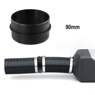 Duct Joiner Connector Black Ducting Joiner Connector Pipe For Connecting Kit - Image 1 of 4