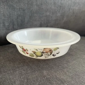Vintage phoenix milk glass Pyrex bowl dish Autumn design 1960s - Picture 1 of 6