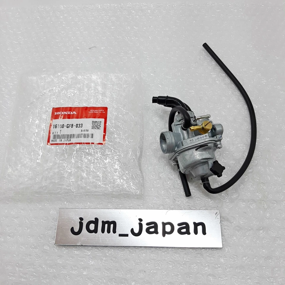 HONDA Genuine QR QR50 Carburetor 16100-GF8-033 OEM New Japan Parts 16100-GF8-033 - Image 1 of 4