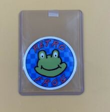 Official Retro Frog: Exclusive Circular Sticker - NEW