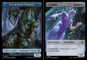 4x Salamander Warrior/Shapeshifter Token, Lost Caverns of Ixalan, MTG, 4 pack - Picture 1 of 1