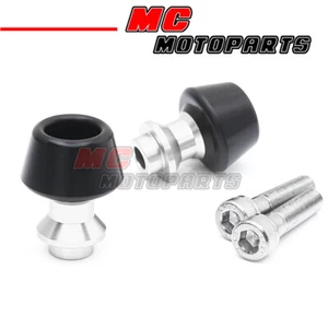 M8 Bolt CNC Billet Swingarm Spool Sliders For Suzuki GSXR 750 1997-2018 - Foto 1 di 9
