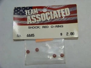 VINTAGE TEAM ASSOCIATED 4445 SHOCK; RED O-RING - Picture 1 of 1
