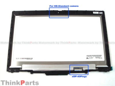New/Orig Lenovo ThinkPad X1 Yoga 3rd Gen WQHD Touch Lcd Screen SM RGB 01AY927 - Image 1 of 4