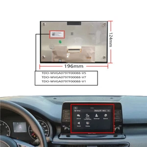 8" Display TDA-WVGA0797F00088 For Hyundai OE BAYON I20 Radio Monitor 2021-2022 - Picture 1 of 7
