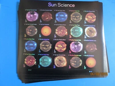 US 2021 Forever Space Sun Science 15 Sheets of 20 Sc.#5598-5607, MNH. FV $234 - Image 1 of 3