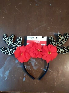 Imagin8 Weihnachten Blumen Geweih Kopfbedeckung - Bild 1 von 4