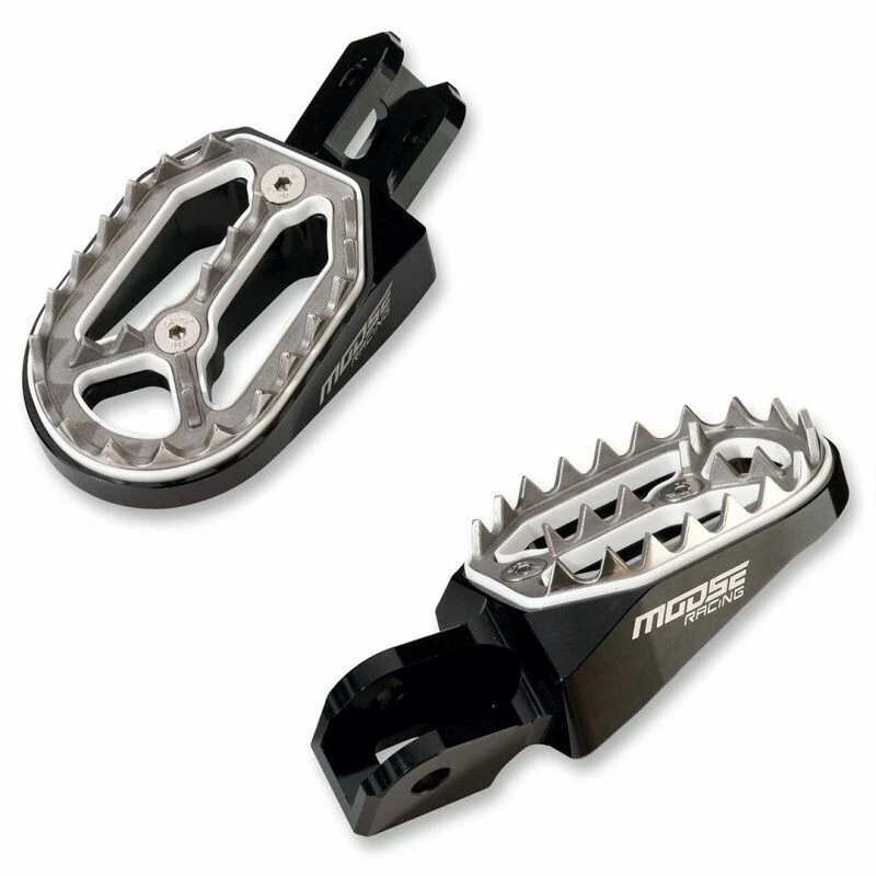 Moose Racing Qualifier Footpegs for Dirt Bikes Husqvarna 125 350 KTM 125SX 350SX - Image 1 of 1