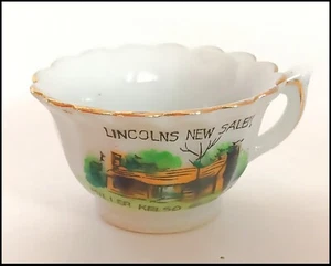 Lincoln New Salem ILL Tasse Souvenir Made In Japan Tasse 1" - Bild 1 von 3