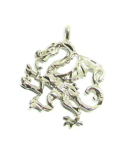 STERLING SILVER DRAGON PENDANT #8G200021 - Bild 1 von 2