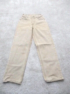 Jeans Levi’ Orange Tab 550 1995 vintage niños 12 calce relajado beige hechos en EE. UU. Foto 1 de 4