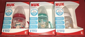 3 Stück NUK First Choice TRINKLERNFLASCHE Flasche Baby Temperature Control 150ml - Bild 1 von 5