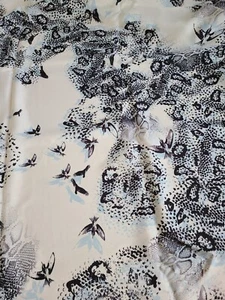 Crepe de chine conversational Print Fabric for Women clothing!Sold by the yd EB9 - Picture 1 of 2