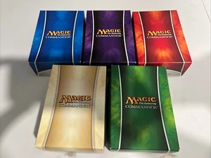MTG Commander 2013 Box Set of 5 Decks, English Complete - Picture 1 of 6