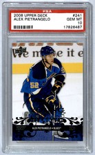 2008-09 Upper Deck Young Guns Alex Pietrangelo Rookie #241 PSA 10