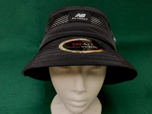 New Balance BUCKET Hat "ALL TERRAIN" Tennis/Golf (NWT) Adult OSFM w/Adj. Cord + - Picture 1 of 9