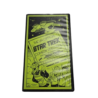 Rare Star Trek Comedy VHS Unofficial Bloopers Behind Scenes Chevy Chase - Image 1 of 4