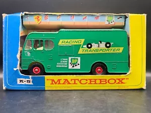 Matchbox Kingsize K-5: Racing-Car Transporter with Type W2 Box - Picture 1 of 11