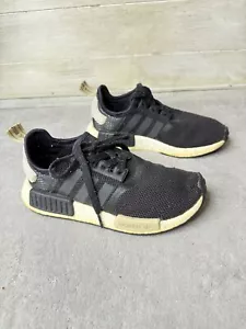 Adidas Men's La Marque Aux 3 Bandes Athletic Running Shoe Black/White Size 6 - Picture 1 of 9