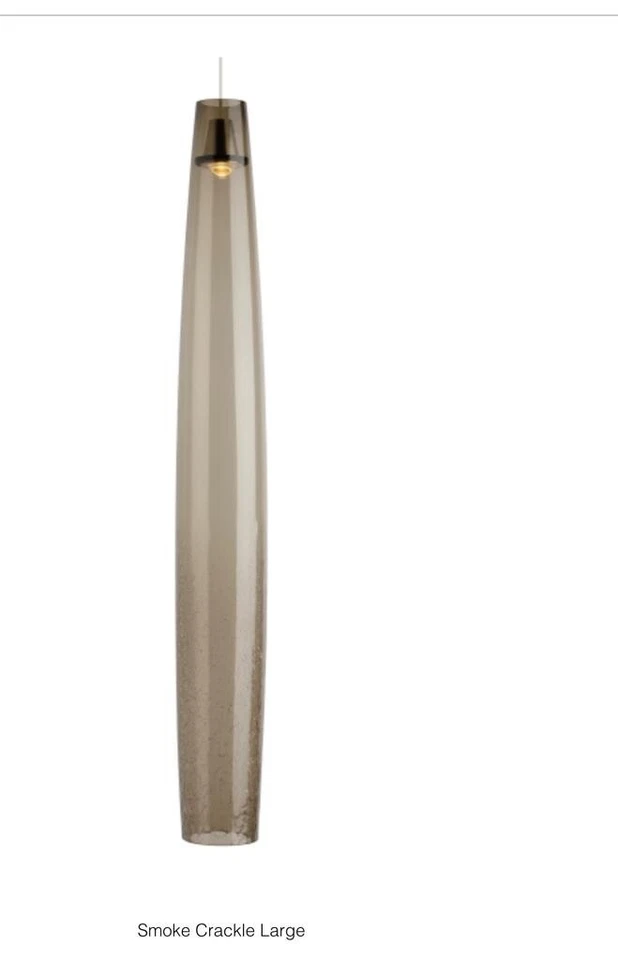 Colgante Coda Visual Comfort Ahumado Grande Foto 1 de 1