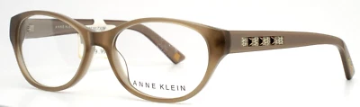 Óculos feminino ANNE KLEIN AK5021 272 bege oval aro completo 53-16-135 B:36 - Imagem 1 de 4
