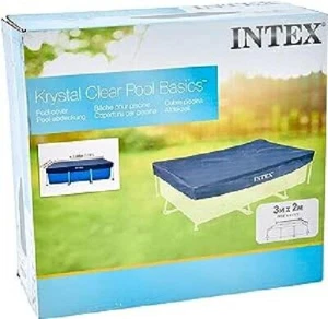 Intex 28038-Copripiscina Frame Rettangolare.Pulizia e multifunzione,300x200x75cm - Foto 1 di 4