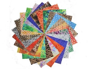 42 5 Zoll Freiform Quilten Stoff Quadrate Charm Pack 21 Drucke von Pinsel St - Bild 1 von 1