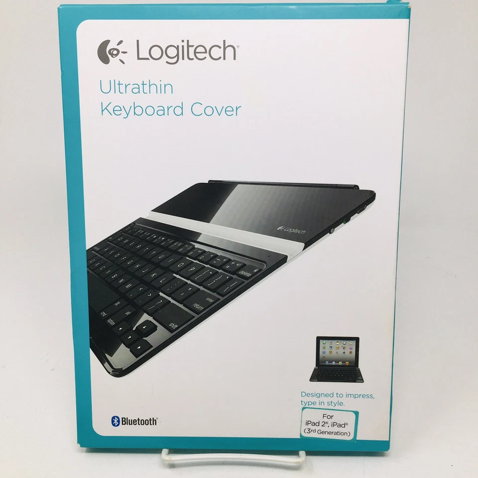 Logitech 920-004327 Ultrathin Keyboard Cover iPad 2 and 3rd Generation Bluetooth - Image 1 of 4