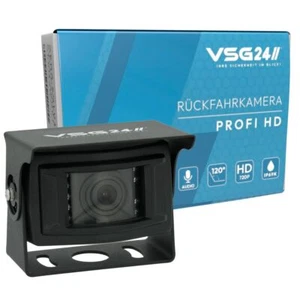 Cámara de marcha atrás HD Premium 720P HD cámara visión nocturna 120° 12V homologación electrónica IP67 e13 - Imagen 1 de 6